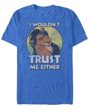 Disney Men's Lion King Hakuna Matata Sunset Fill Short Sleeve T-Shirt