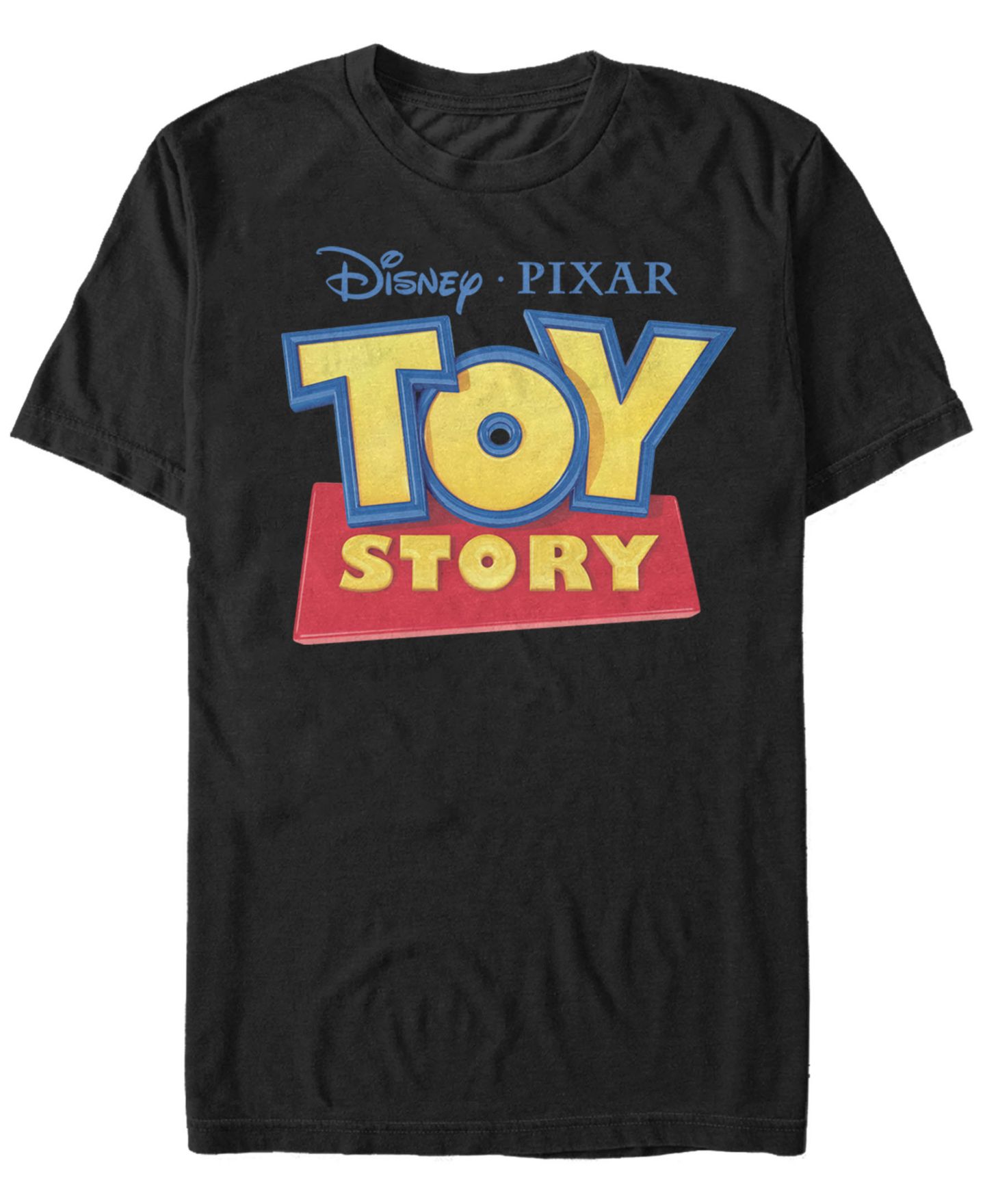 Мужская футболка Fifth Sun Disney Pixar Official Toy Story Movie Logo Short Sleeve, цвет: Чёрный — фото 1