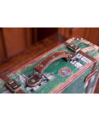 Vintage-Like Style European Luggage Suitcase, Set of 2