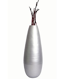 Spun Bamboo Modern Floor Vase Collection