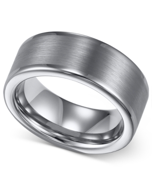 image of Triton Men-s Tungsten Ring, 8mm Wedding Band