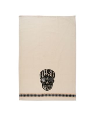 Assorted Skeleton Embellished Dishtowel Set