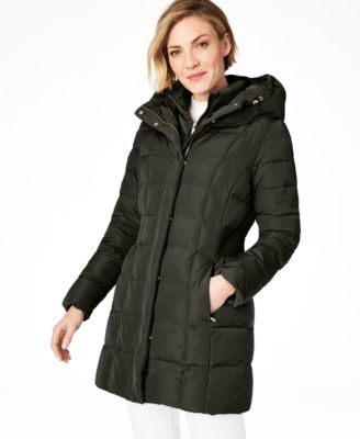 cole haan signature quilted down coat