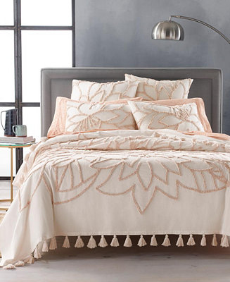 Lucky Brand Closeout Tufted Fl Bed, Tufted Pavarti Duvet Cover