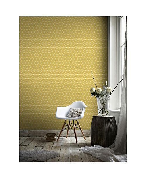 Graham Brown Graham Brown Triangolin Mustard Wallpaper Reviews