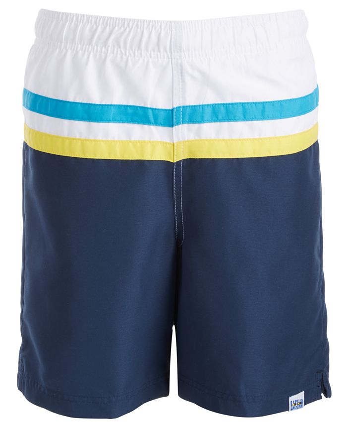 Laguna Big Boys Colorblocked Swim Shorts - Macy's