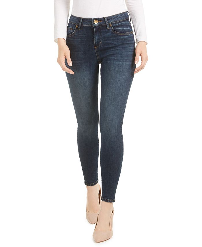 KUT from the Kloth Womens Mia High-Waisted Skinny Jeans in Interfere/Medium Base Wash