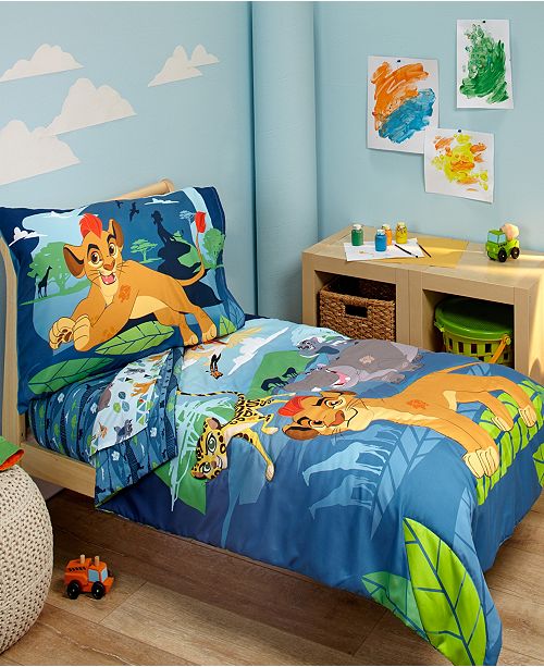 Lion King 4 Piece Toddler Bedding Set
