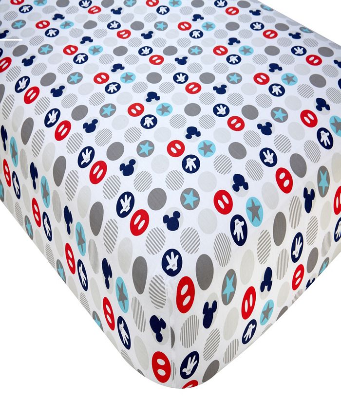 Disney Mickey Mouse Fitted Crib Sheet Macy's