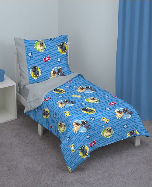 Disney Puppy Dog Pals 4 Piece Toddler Bedding Set Reviews
