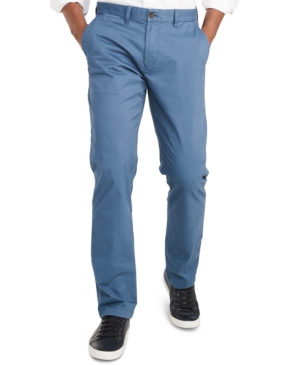 image of Tommy Hilfiger Men-s Th Flex Stretch Custom-Fit Chino Pant, Created for Macy-s
