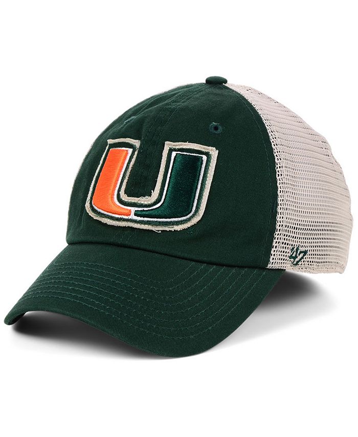 Miami hurricanes 47 brand hat clearance