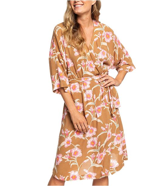 Roxy Juniors Privy Places Kimono Wrap Dress Reviews Dresses