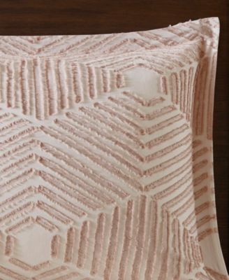 Ellipse Jacquard 3-Pc. Comforter Set, King/California King