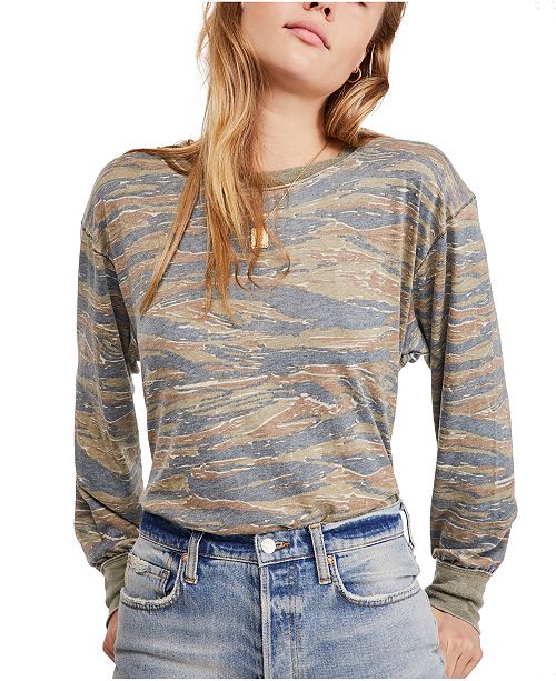 Free People Arielle Long Sleeve T Shirt Reviews Tops Women