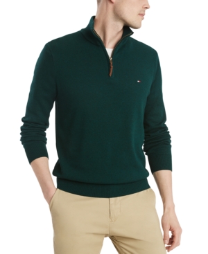 Tommy Hilfiger Men's Quarter-Zip Sweater