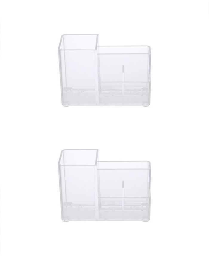 Kenney Bathroom Countertop Organizer, 4 Compartments, Set of 2 Macy's