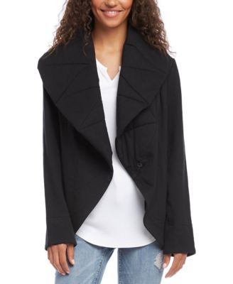 Karen Kane - Quilted Snap-Front Jacket