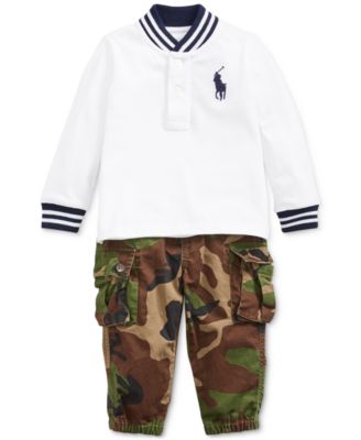 Polo Ralph Lauren Baby Boys Shirt Camo Pants Macy s