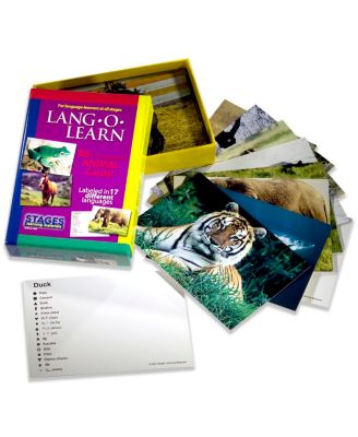 Stages Learning Materials Lang-o-Learn Esl Vocabulary Cards Flashcards, Animals