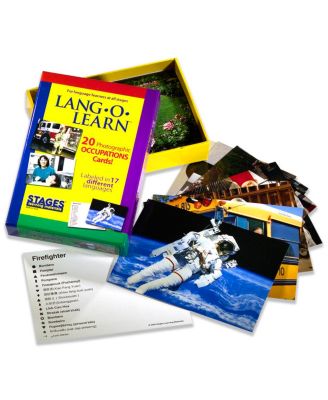 Stages Learning Materials Lang-o-Learn Esl Vocabulary Cards Flashcards, Occupations