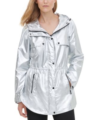 calvin klein hooded anorak jacket