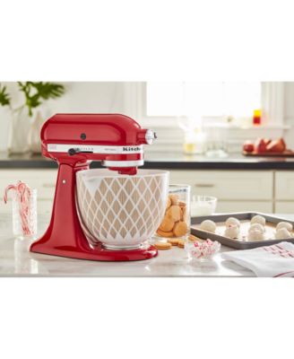 KitchenAid 5-Qt. Gold-Tone Conifer Ceramic Bowl KSM2CB5PGC