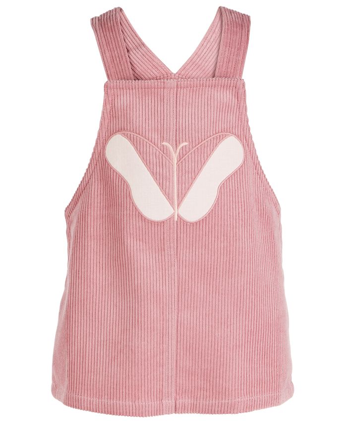 First Impressions Baby Girls Butterfly Cotton Corduroy Jumper, Created