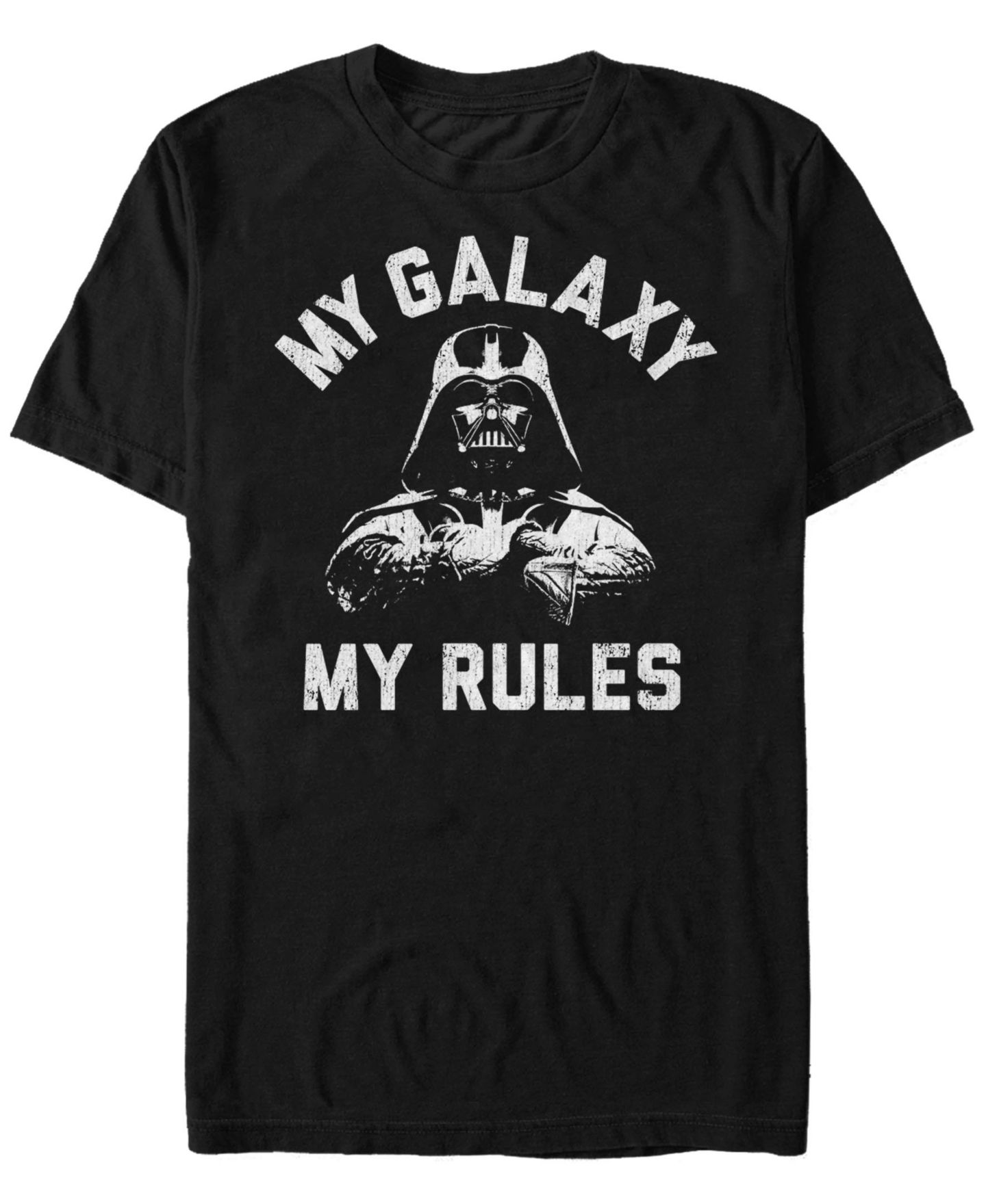 Мужская футболка Fifth Sun Star Wars Classic Darth Vader My Galaxy My Rules Short Sleeve, цвет: Чёрный — фото 1