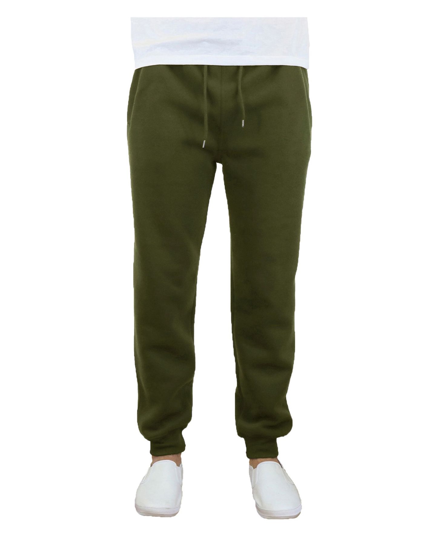 Мужские брюки Galaxy By Harvic Slim Fit Jogger, цвет: Чёрный — фото 11
