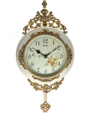 Three Star Wall Clock In Multi