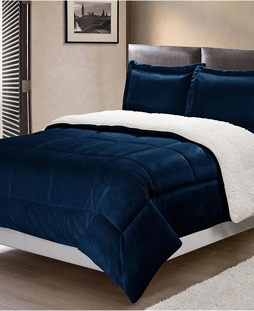 Cathay Home Inc Ultimate Luxury Reversible Micromink And Sherpa