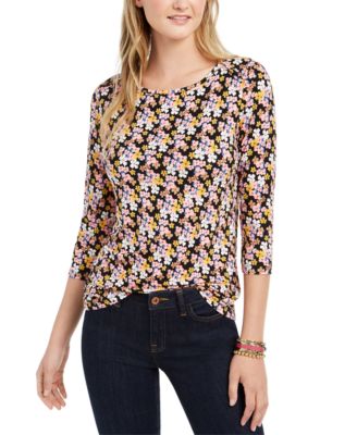 macy's tommy hilfiger blouses