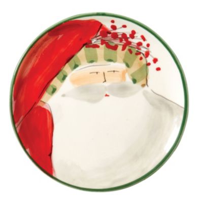 Old St. Nick Assorted Canape Plates - Set of 4