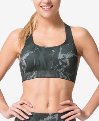 white camo sports bra