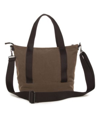 Small Waxed Nylon Ergo Tote