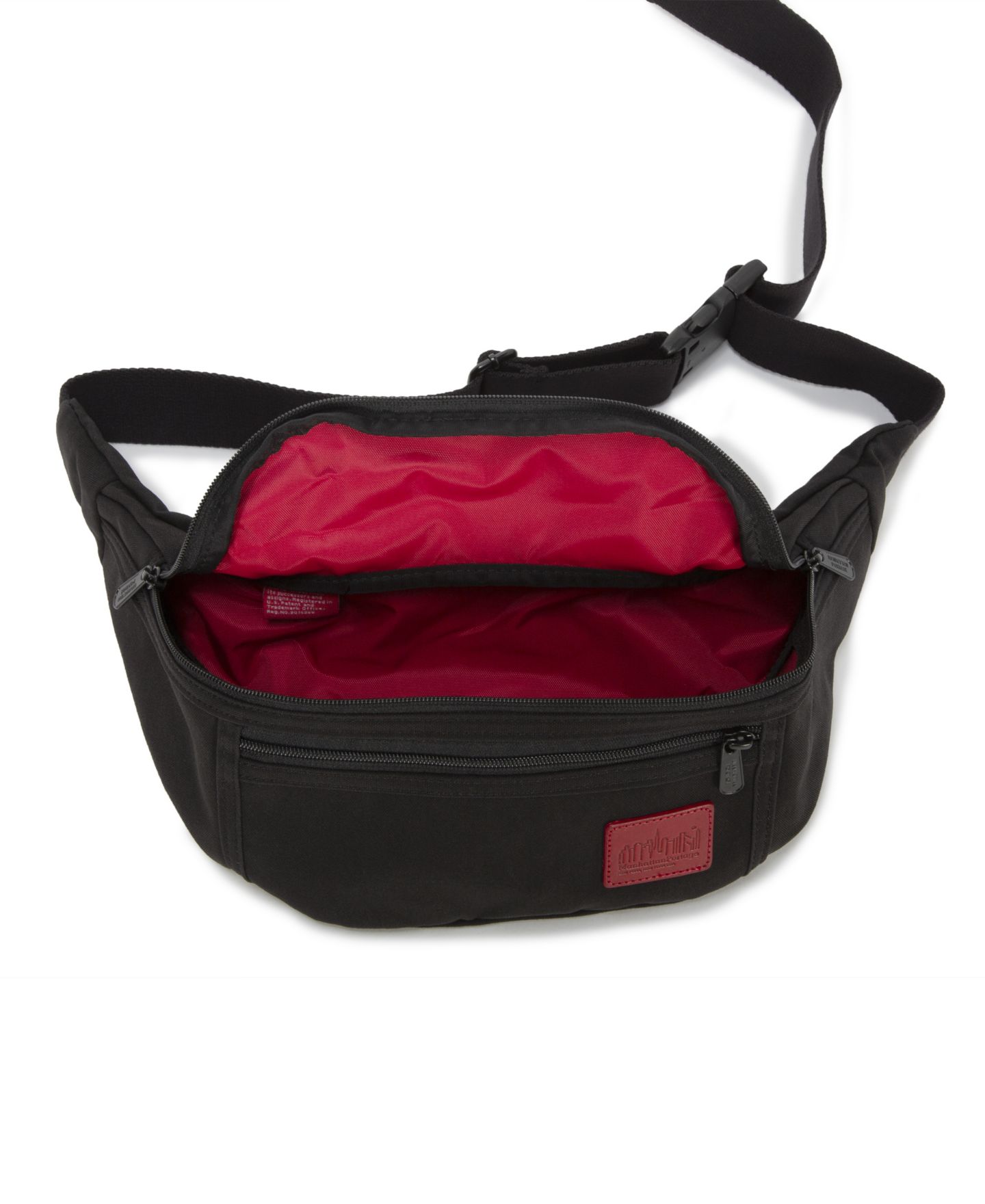Женская сумка Manhattan Portage Waxed Nylon Alleycat Waist, цвет: Тёмный коричневый — фото 2