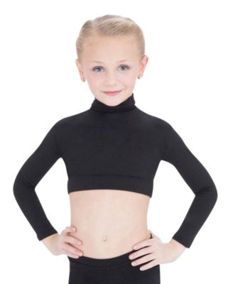 Photo 1 of Capezio Big Girls Turtleneck Long Sleeve Top -- Size Large 