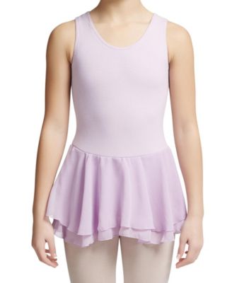 Girls Double Layer Skirt Tank Dress