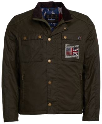 barbour international ashbury wax jacket