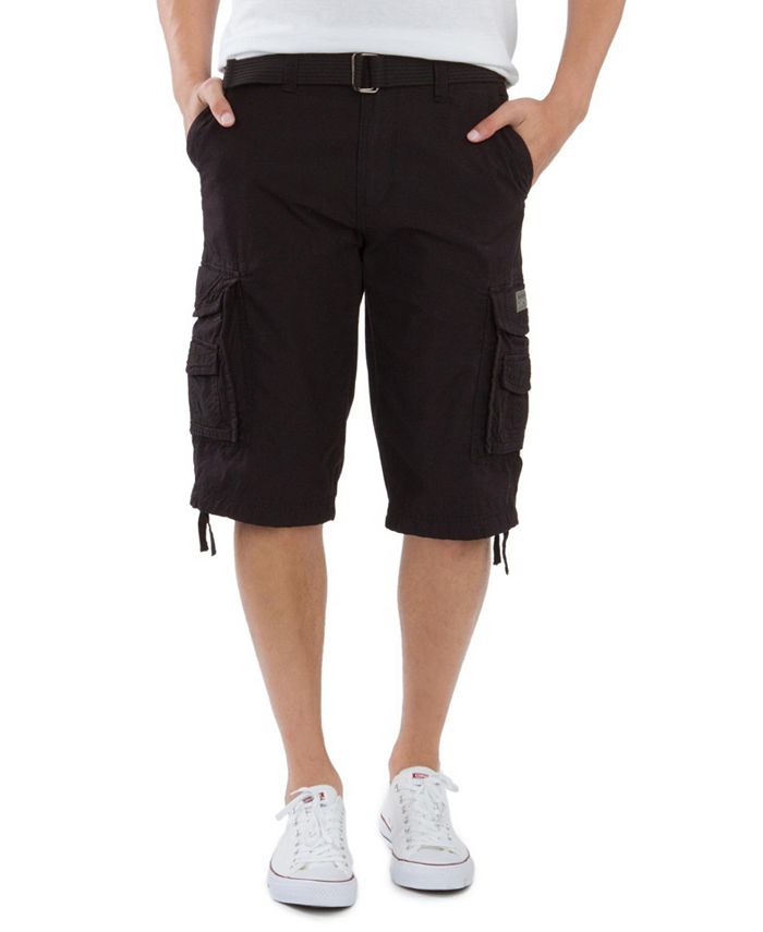 UNIONBAY Men s Belted Cordova Messenger Short Macy s
