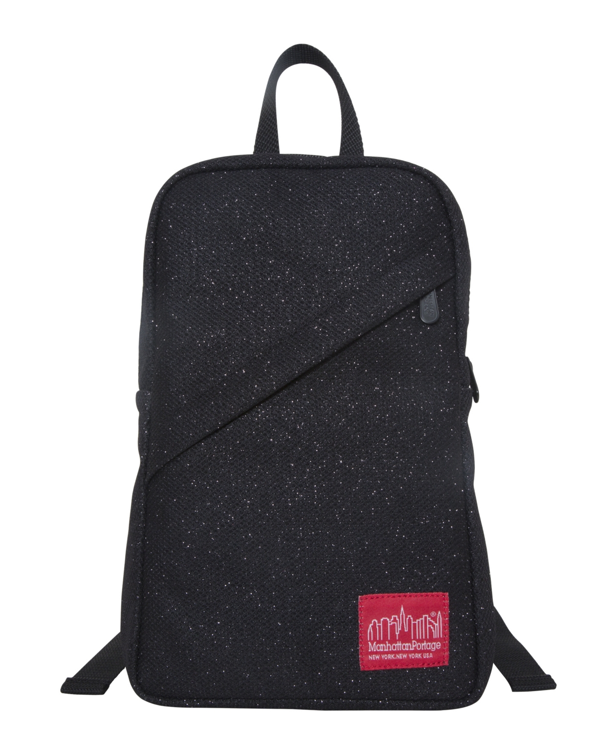 Manhattan Portage Midnight Ellis Backpack with Zipper Pocket