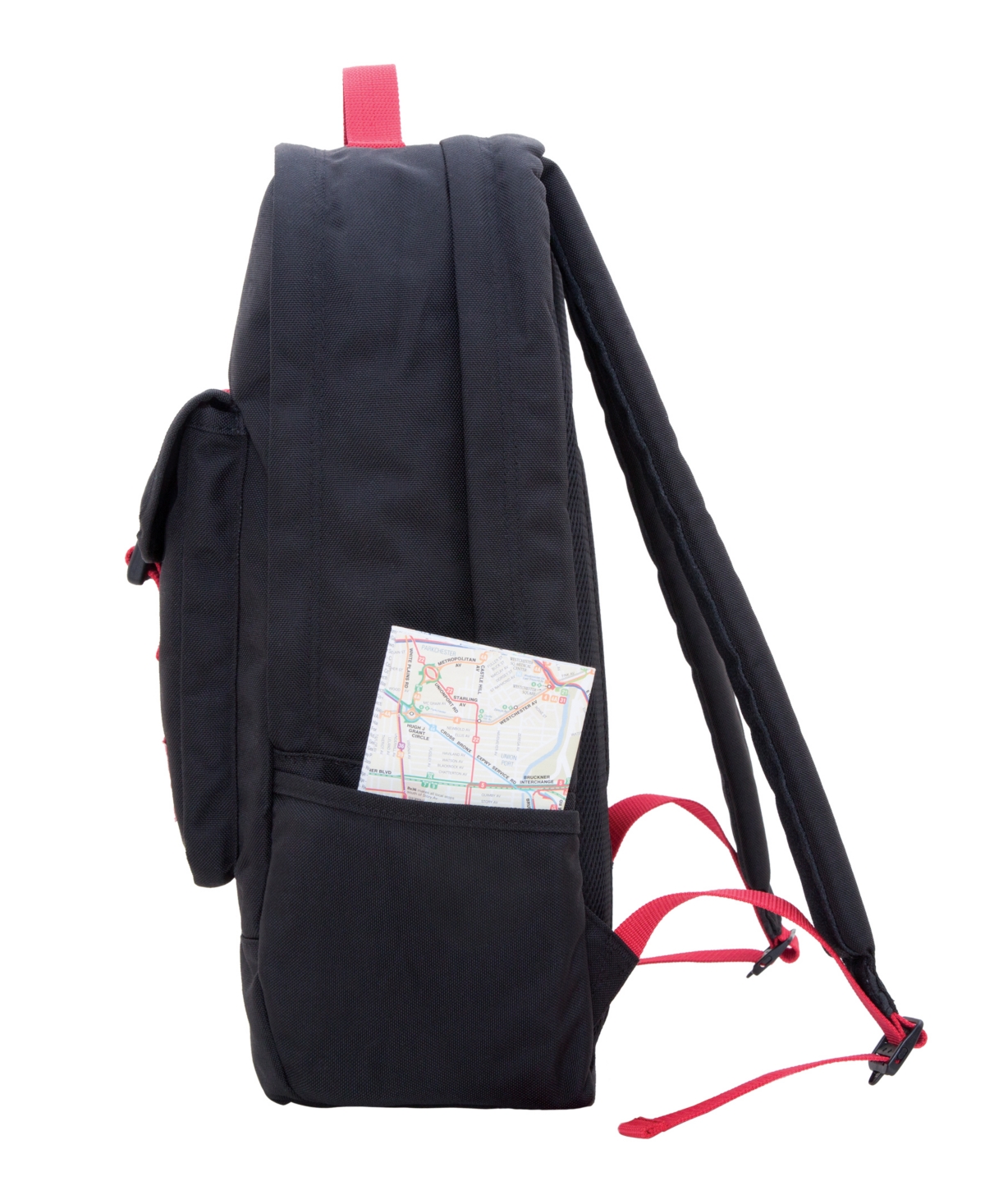 Shop Manhattan Portage Stuyvesant Backpack In Red,black