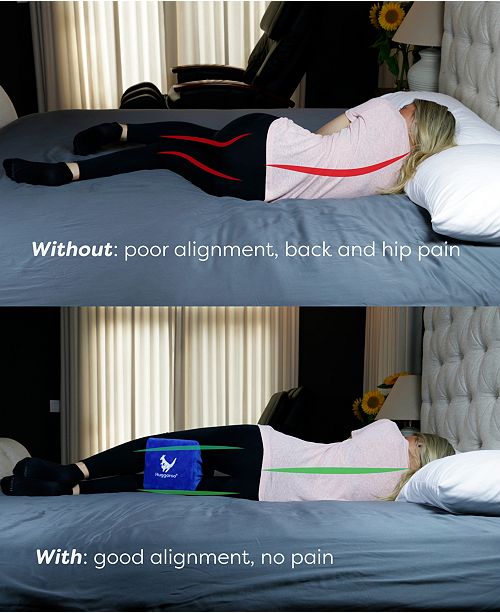 Huggaroo Orthopedic Wedge Knee Pillow Reviews Pillows Bed