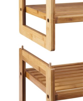Bamboo Shoe Rack, Pack of 2