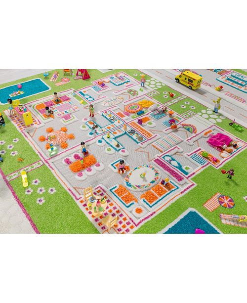 Ivi Beach Houses 3d Kids Play Rug Reviews Home Macy S