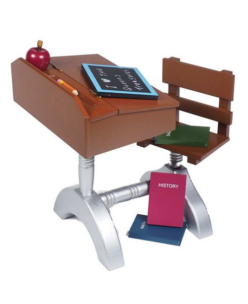 The Queen S Treasures 1930 Style Wooden American School Desk