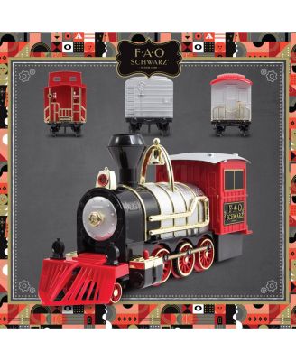 FAO Schwarz Train Set Motorized with Sound - Macy's