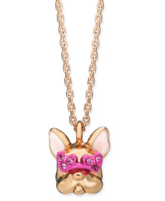 kate spade frenchie necklace