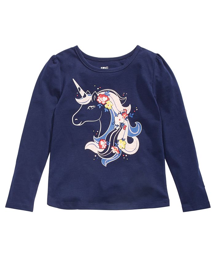 Epic Threads Little Girls Unicorn T-Shirt, Created for Macy's & Reviews ...